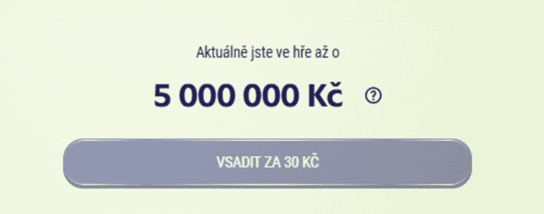 Vsazení tiketu Šťastných 10