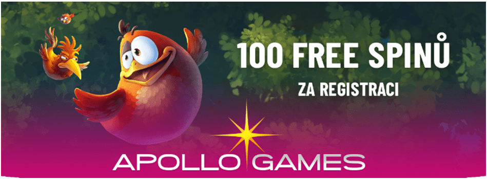 100 free spinů za registraci
