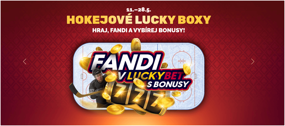 LuckyBet bonusový hokejový kalendář