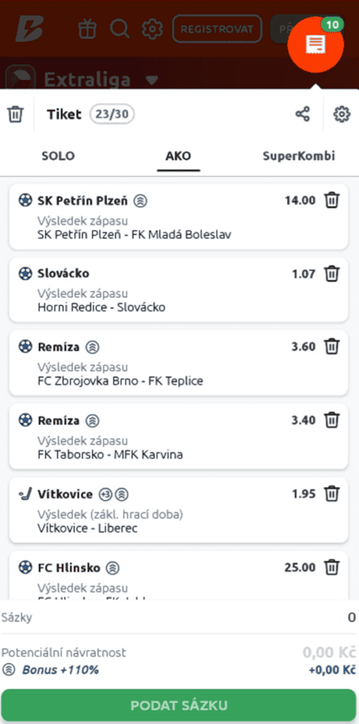 Stačí jen potvrdit tiket