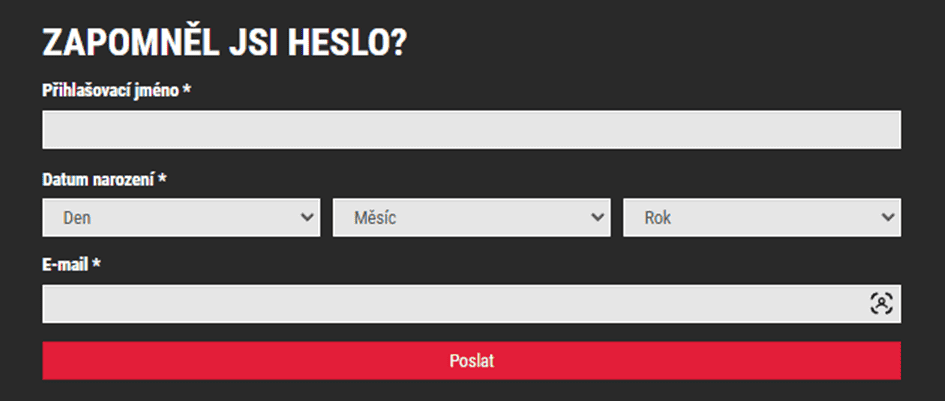 Jednoduchý způsob, jak si lze obnovit zapomenuté heslo k účtu