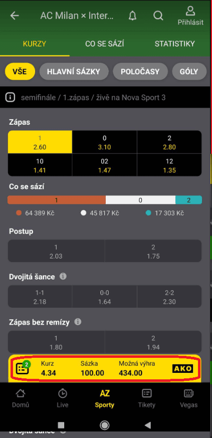 Kontrola tiketu