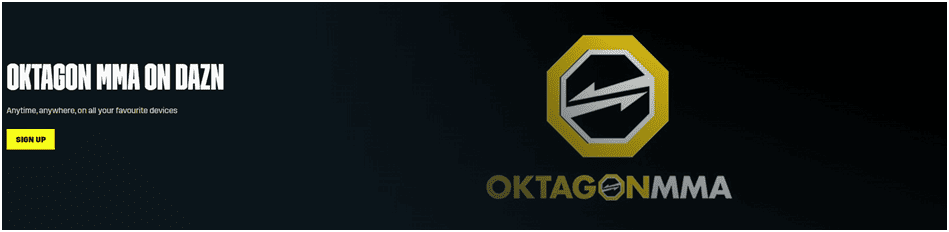 Live stream Oktagonu na DAZN