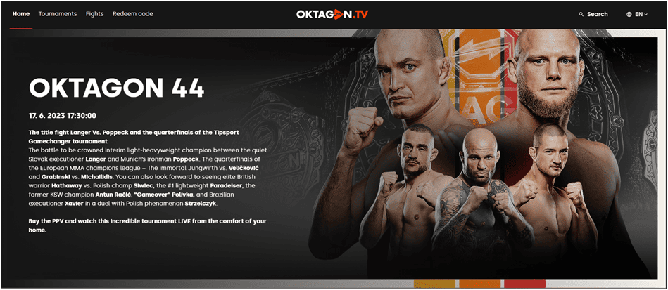 Pay Per View Oktagon