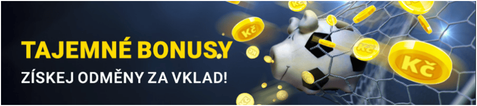 Tajemné bonusy od Fortuny: získejte až 100 Kč, 300 Kč za sázky, 100 free spinů či 6 000 věrnostních bodů