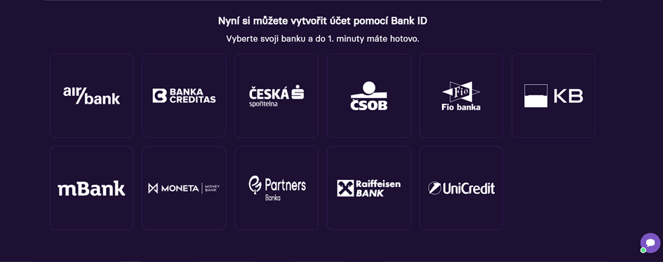Ověřte totožnost Bank ID