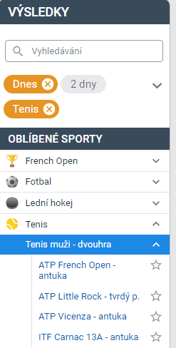 Tenisové kurzy