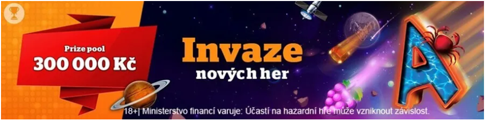Invaze nových her od Vsaď a hrej na Tipsport a Chance Vegas