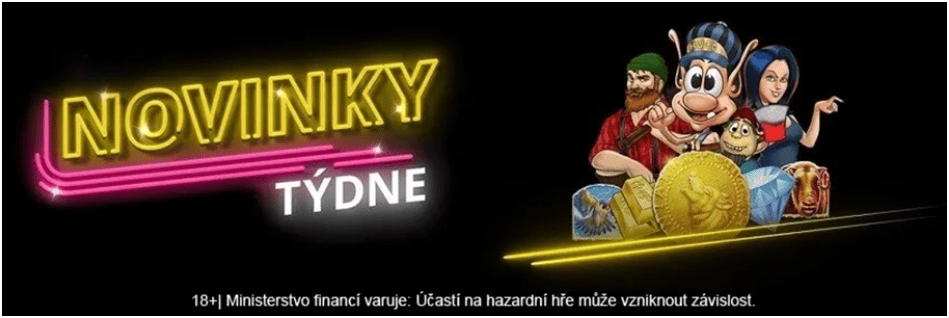 Fortuna nabízí bonus až 1 000 Kč s Novinkou týdne