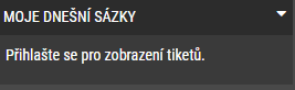 Online kontrola tiketu