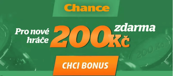 Registrační bonus 200 Kč
