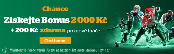 100 % vkladový bonus až 2 000 Kč