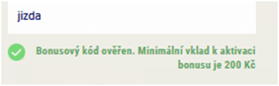 Jak zadat promo kód