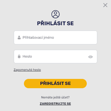 Přihlášení do casina