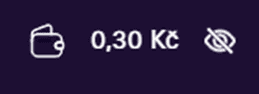 Tlačítko pro vklady