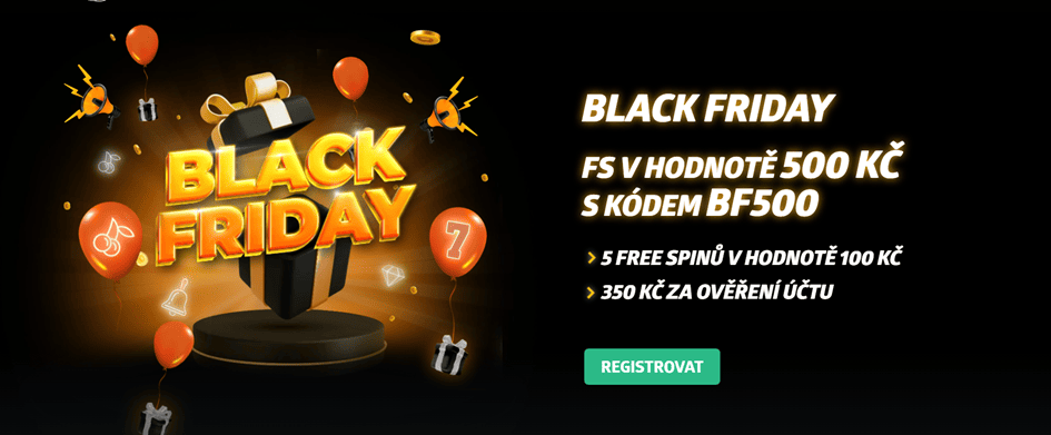 Black Friday přináší na Betano vylepšený registrační bonus