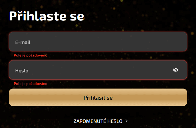 Přihlaste se do svého účtu
