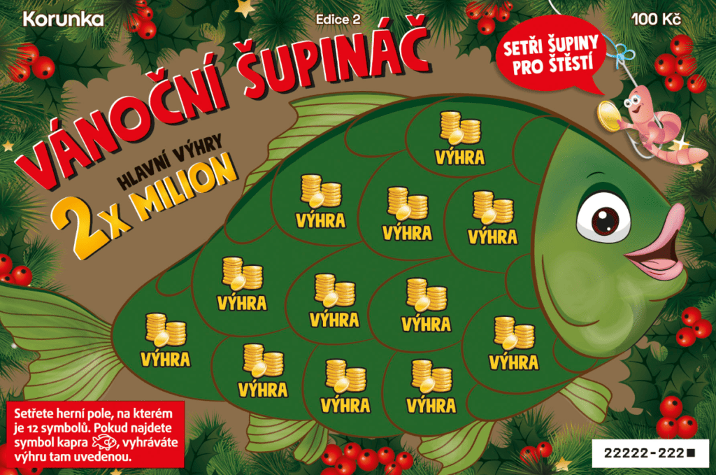 Vánoční šupináč od Tipsportu a Korunky