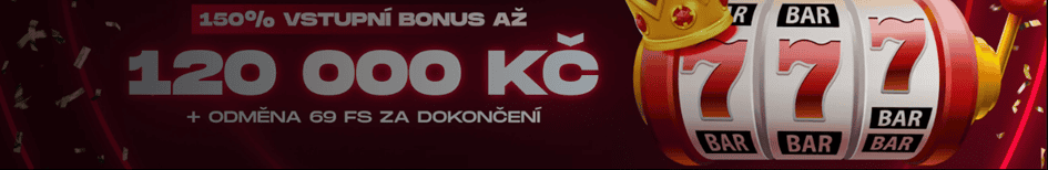 Bonus až 120 000 Kč