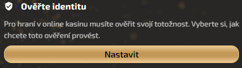 Ověření totožnosti