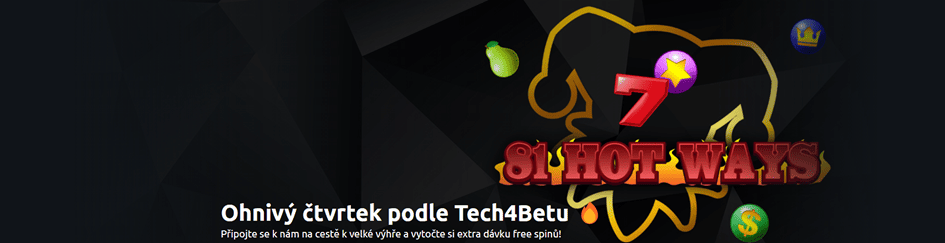 Ohnivý čtvrtek na Betanu o 150 free spinů