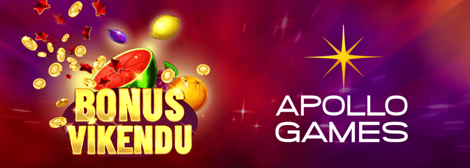 Apollo Games Casino přináší víkendový bonus 250 Kč