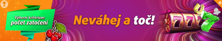 Neváhej a toč turnaj v Tipsport a Chance Vegas o až 10 000 Kč