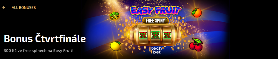 Čtvrtfinálový bonus v Magic Planet Casinu