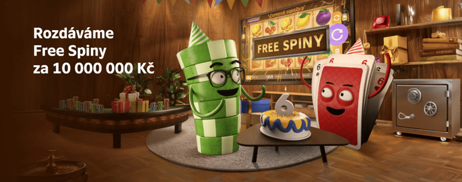 Sazka Hry rozdávají free spiny v hodnotě 10 000 000 Kč!