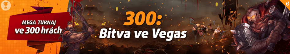 300: Bitva v Tipsport a Chance Vegas o až 5 000 Kč