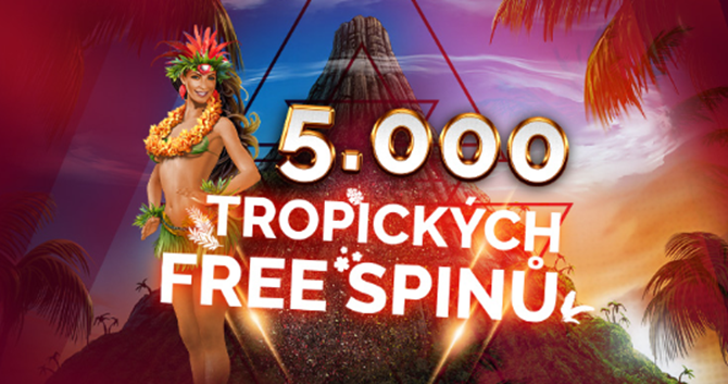 5 000 tropických free spinů od LuckyBet casina