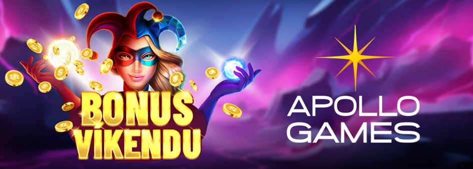 Víkendový bonus od Apollo Games casina až 750 Kč!