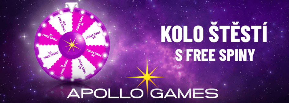 Kolo štěstí v Apollo Games casinu s až 500 free spiny