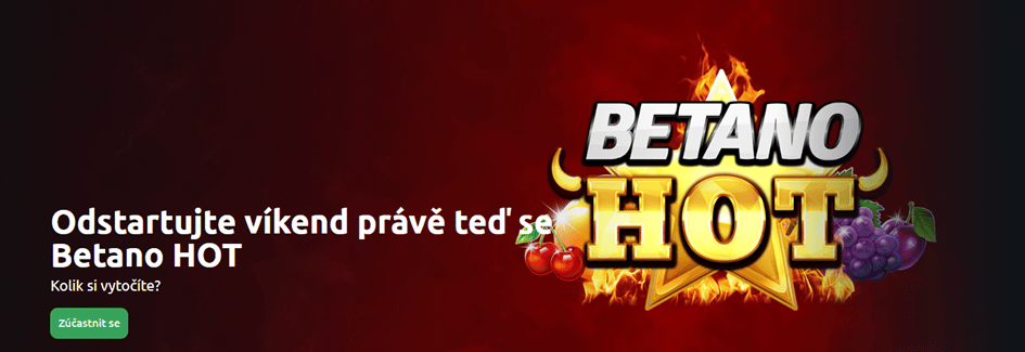 15 free spinů za přihlášení v Betano casinu