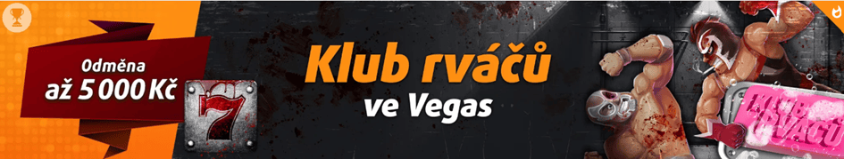 Klub rváčů v Tipsport a Chance Vegas o až 5 000 Kč