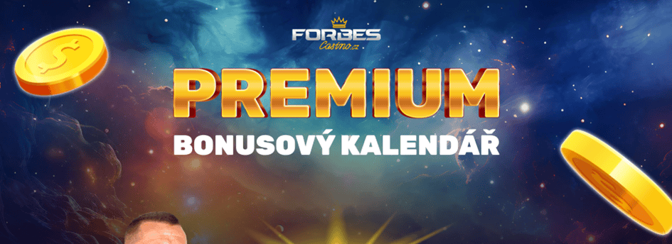 Prémiový bonusový kalendář od Forbes Casina