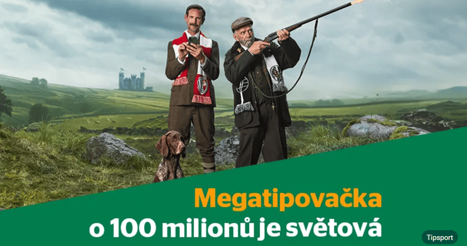 MEGATIPOVAČKA s Tipsportem a Chancí o ceny v hodnotě 100 000 000 Kč