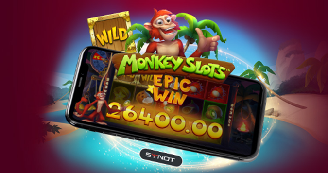 20 free spinů každý den do Monkey Slots v LuckyBet