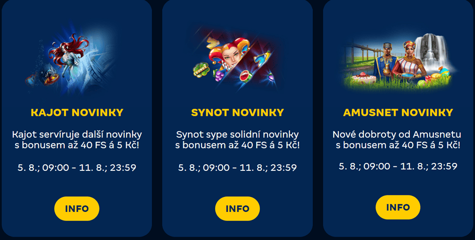 Až 120 free spinů na novinkách v MerkurXtip