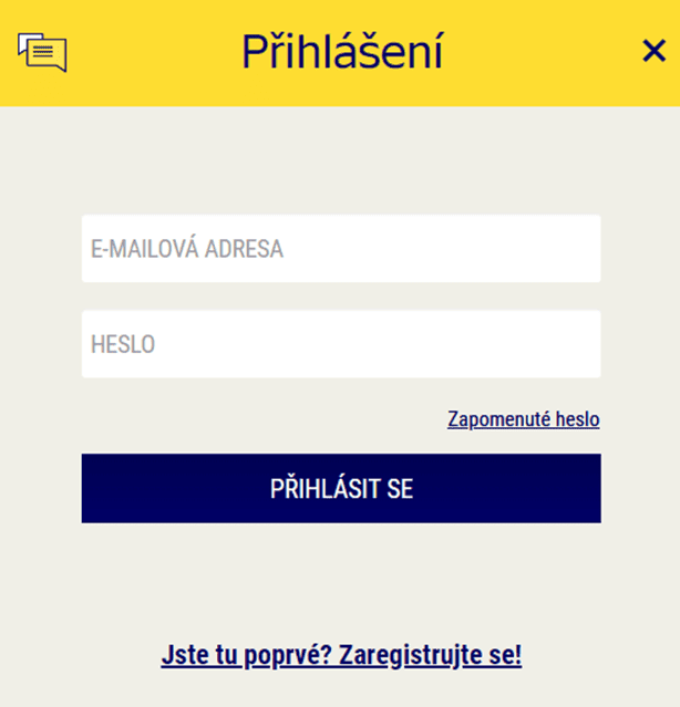 Přihlaste se ke svému Sazka účtu