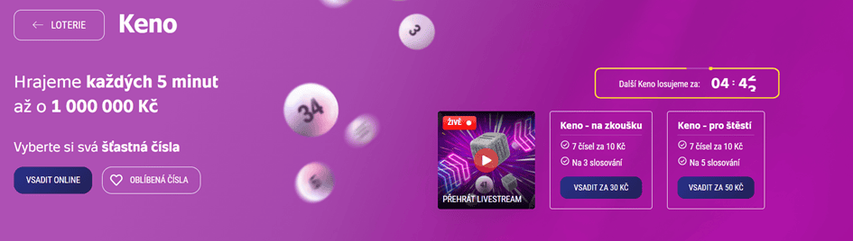 Online sázka Kena