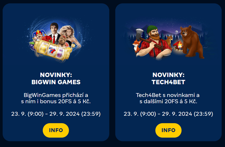 Až 200 Kč ve free spinech do Lumberjack 7 a Casino Saloon na Merkuru