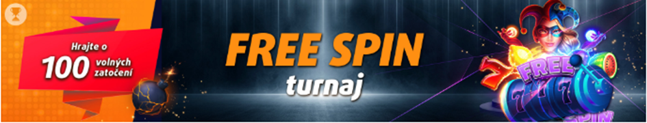 Free spin turnaj v Tipsport a Chance Vegas o 100 volných zatočení
