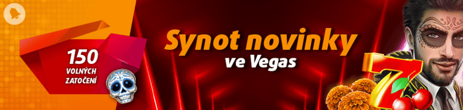 Až 150 free spinů v Synot novinkách v Tipsport a Chance Vegas
