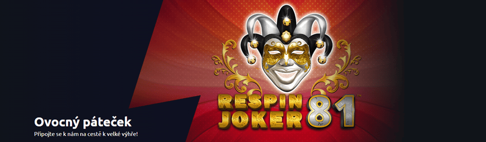 Ovocný pátek na Betanu přináší 50 free spinů do Respin Joker 81
