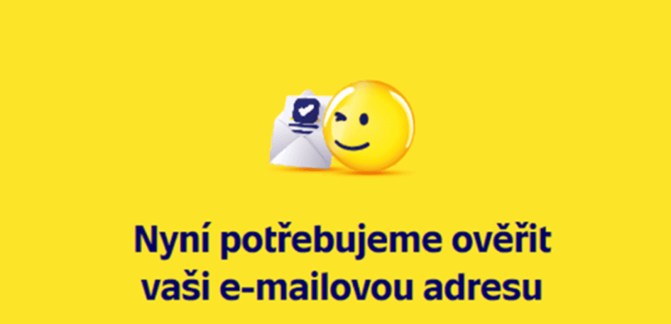 Ověřte e-mailovou adresu