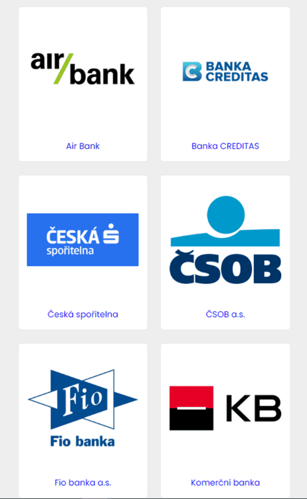 Vyberte banku