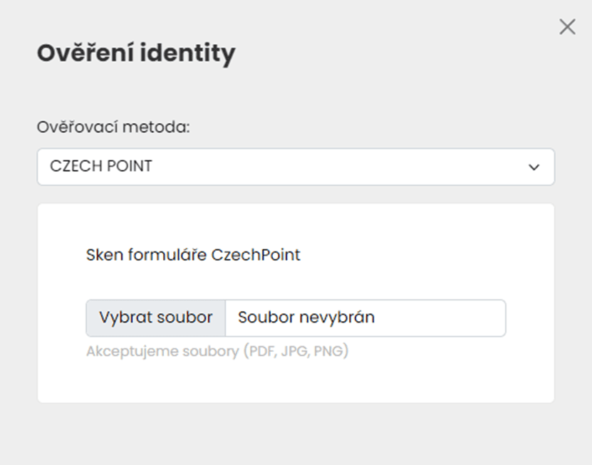 Nahrajte formulář
