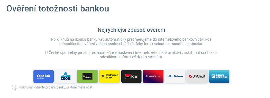 Ověřte totožnost