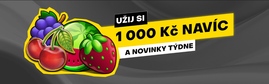 Novinky od Adell, Tech4Bet a Casimi na Fortuně s bonusem až 1 000 Kč